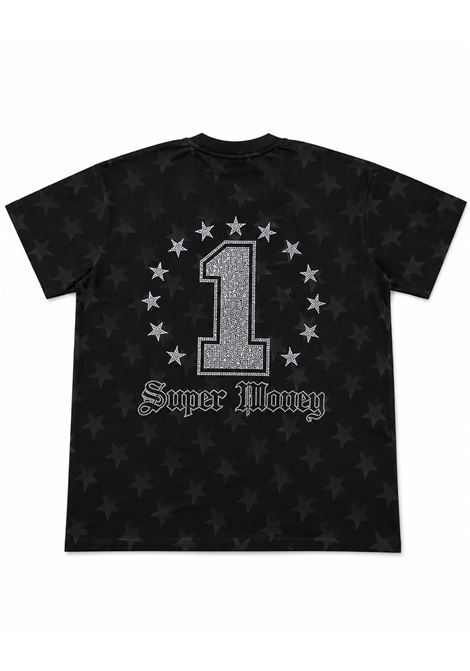 T-shirt con strass ARTSUPERMONEY KIDS | SMJTS04976BL